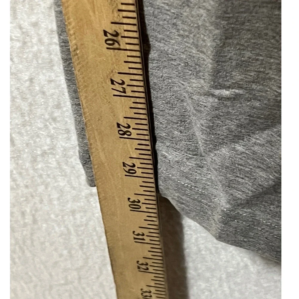 Lululemon Grey Jogger Sweatpants Size L Casual Lounge Zip Pocket - Picture 10 of 12